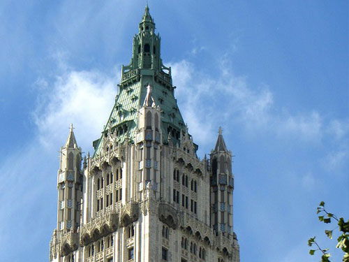 Woolworth Building en el Centro Cívico de Nueva York PX