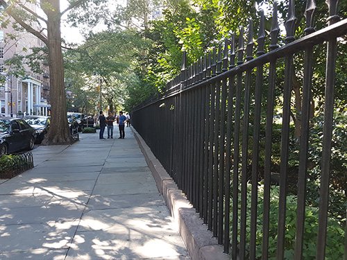 Reja exterior de Gramercy Park - Foto de AHM