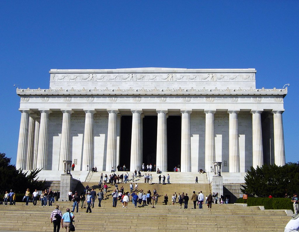 Lincoln Memorial en el National Mall de Washington DC - Foto de AHM