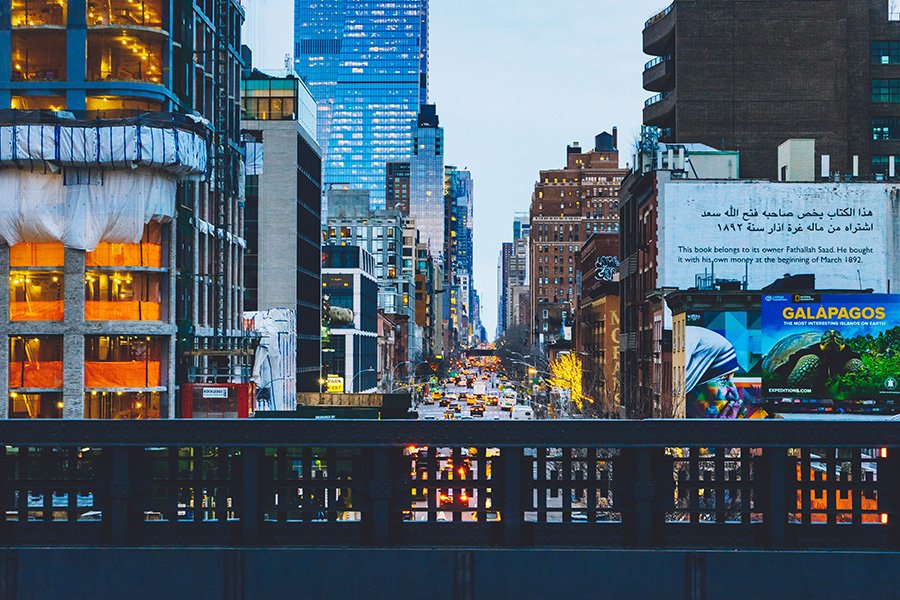 Mirador de Manhattan en el Highline Park. Foto de Ostap Senyuk en Unsplash