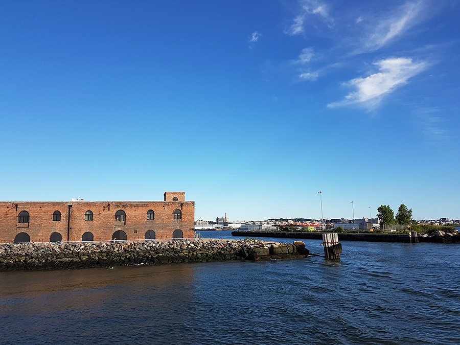 Antiguos muelles y bodegas de Red Hook en Brooklyn - Foto de Andrea Hoare Madrid