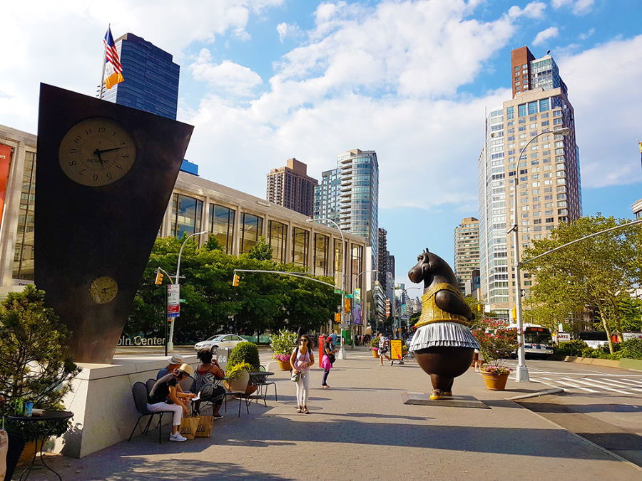 Vista general del Lincoln Center en el Upper West Side - Foto de Andrea Hoare Madrid