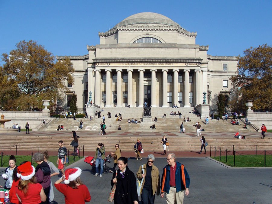 Frontis de la Universidad de Columbia en el Upper West Side de Manhattan - Foto de AHM