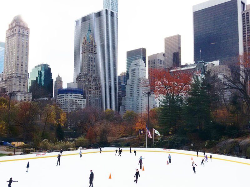 Pista de patinaje sobre hielo en Central Park: Wollman Rink - Foto de AHM